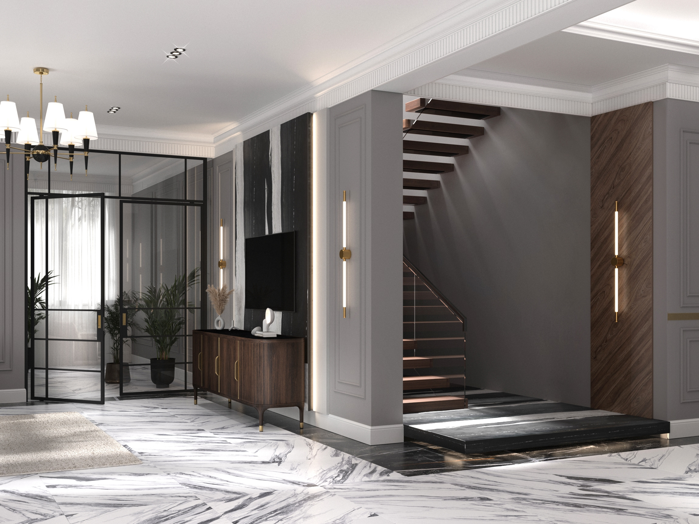 С нотками ампир