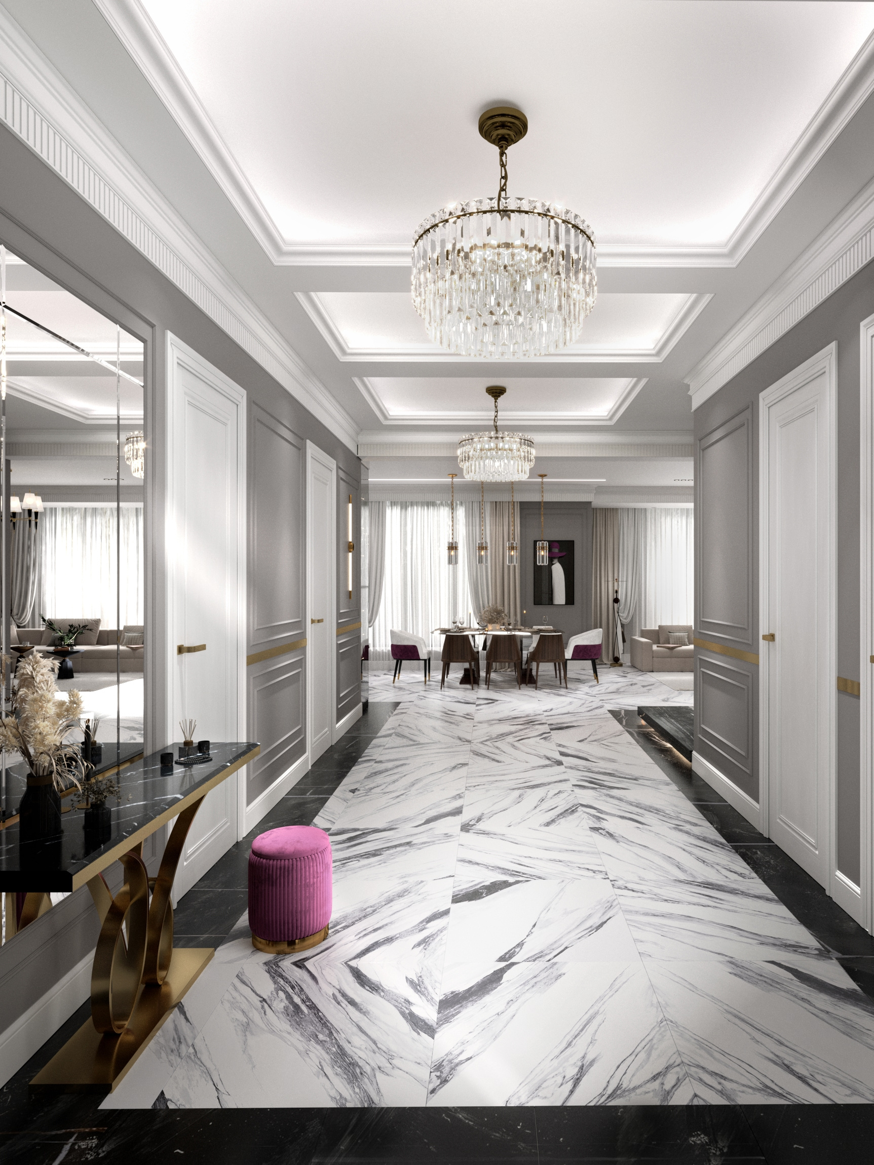 С нотками ампир