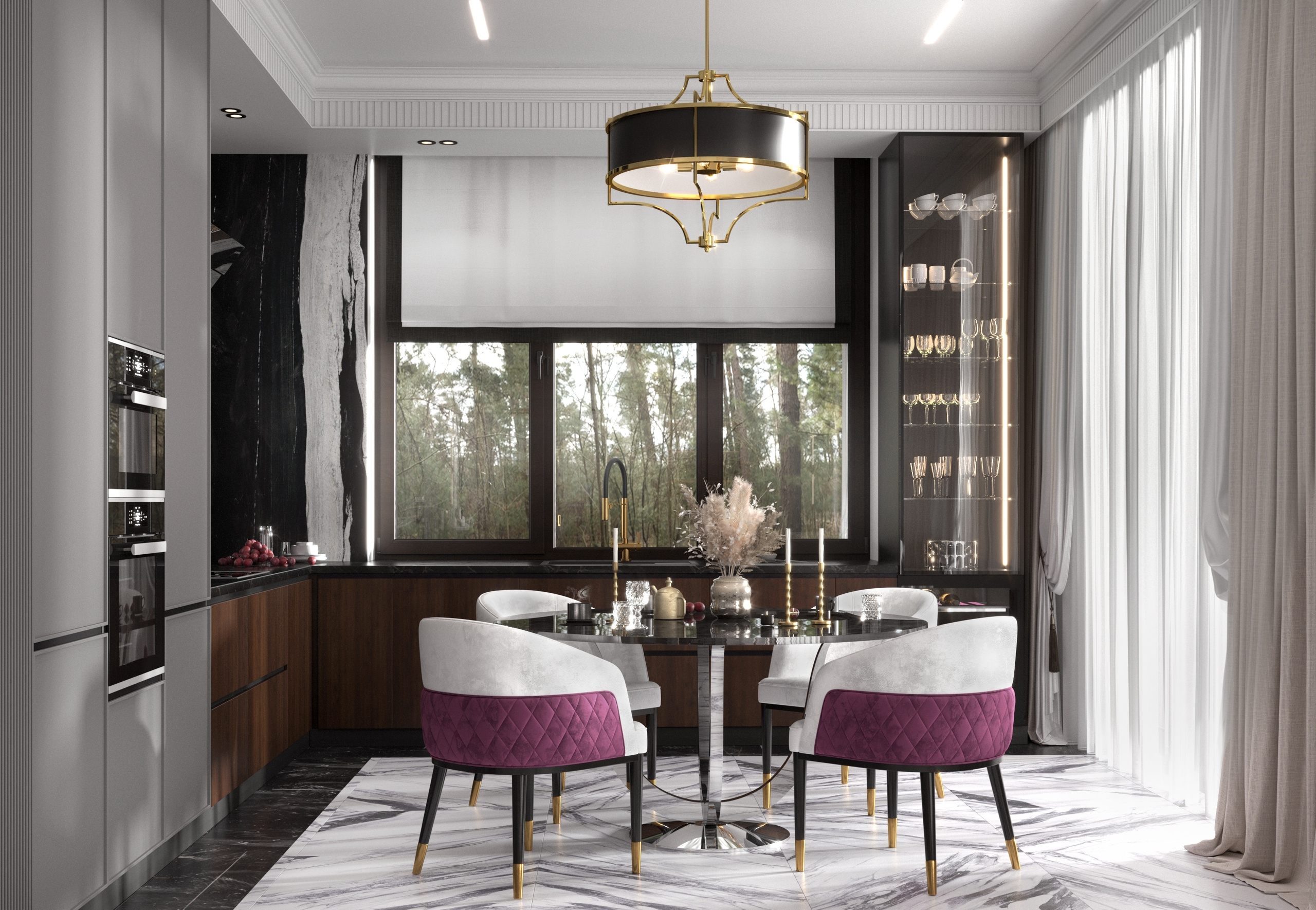 С нотками ампир