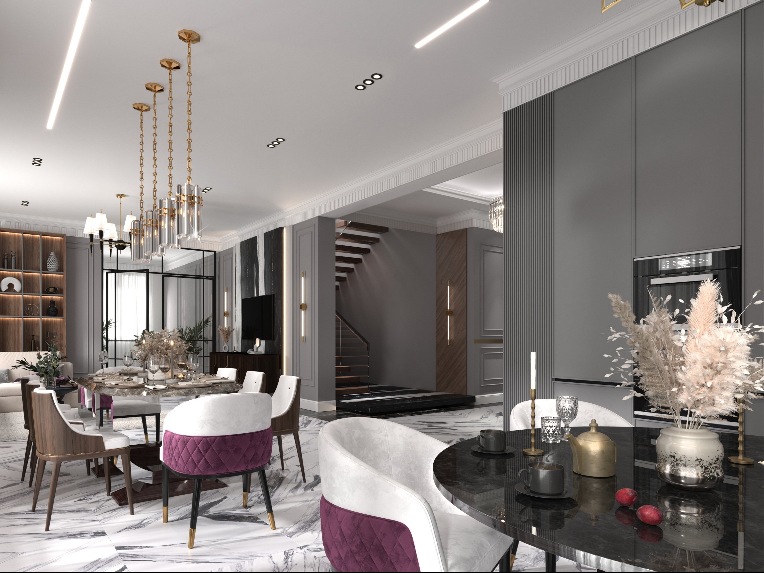 С нотками ампир