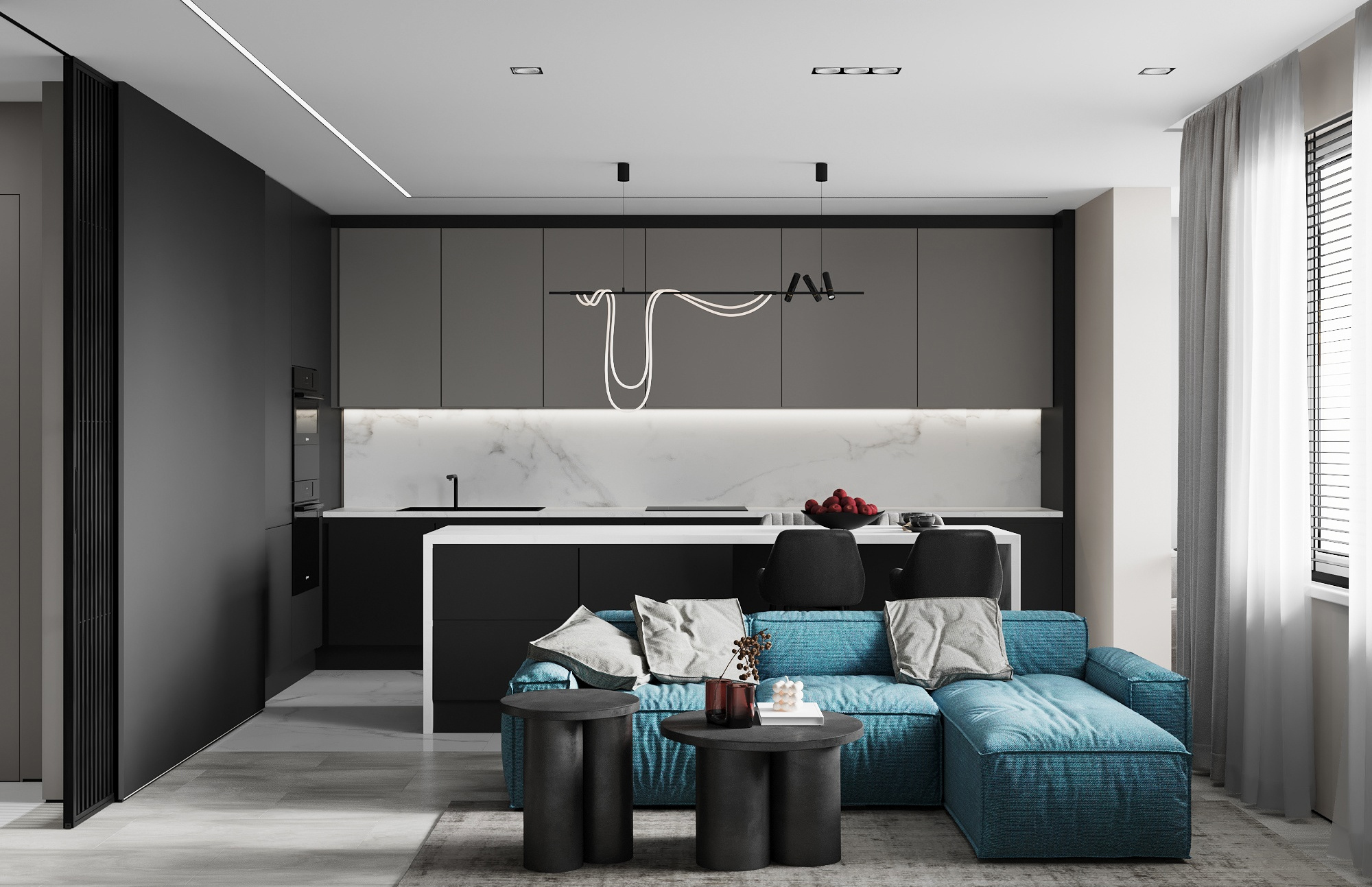 Обложка проекта: Квартира 80м2