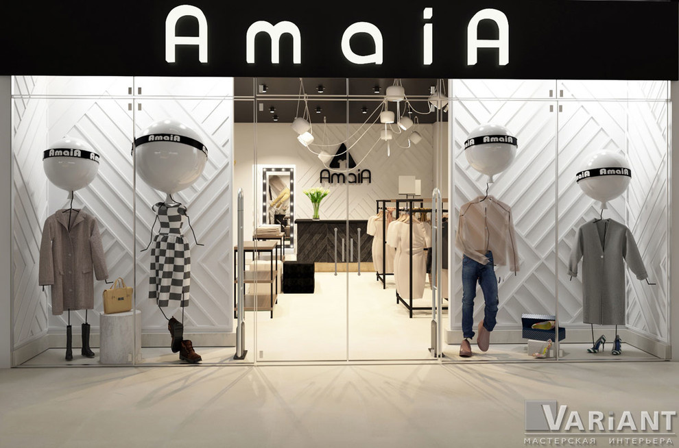 Интерьер бутика «AmaiA»