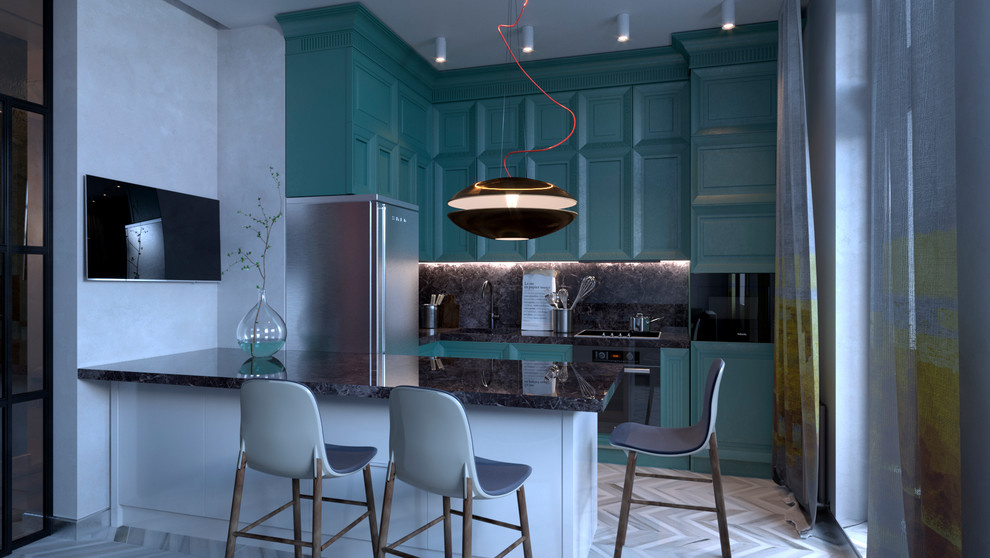 Turquoise apartment