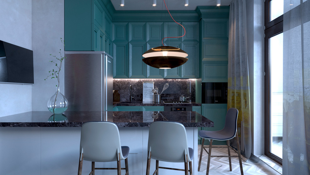 Turquoise apartment