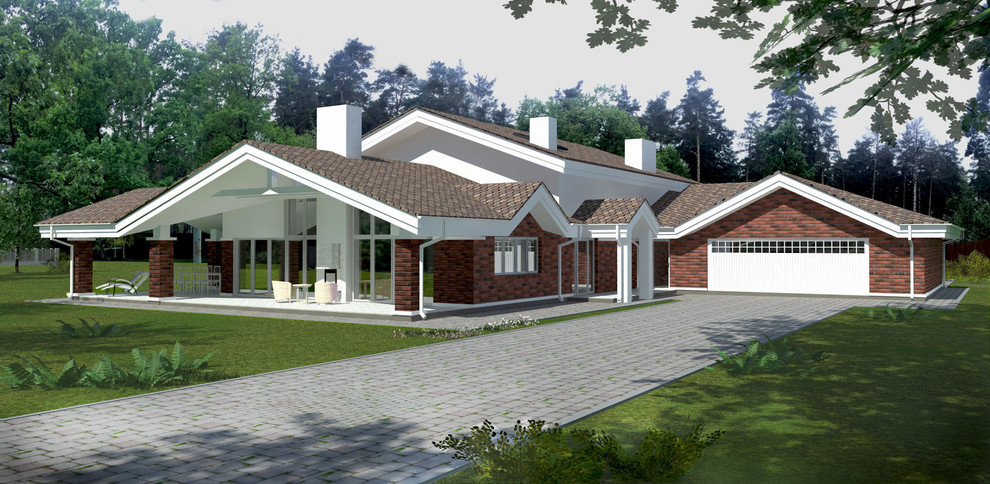 Обложка проекта: Жилой дом. Воронеж.  Площадь 270м²