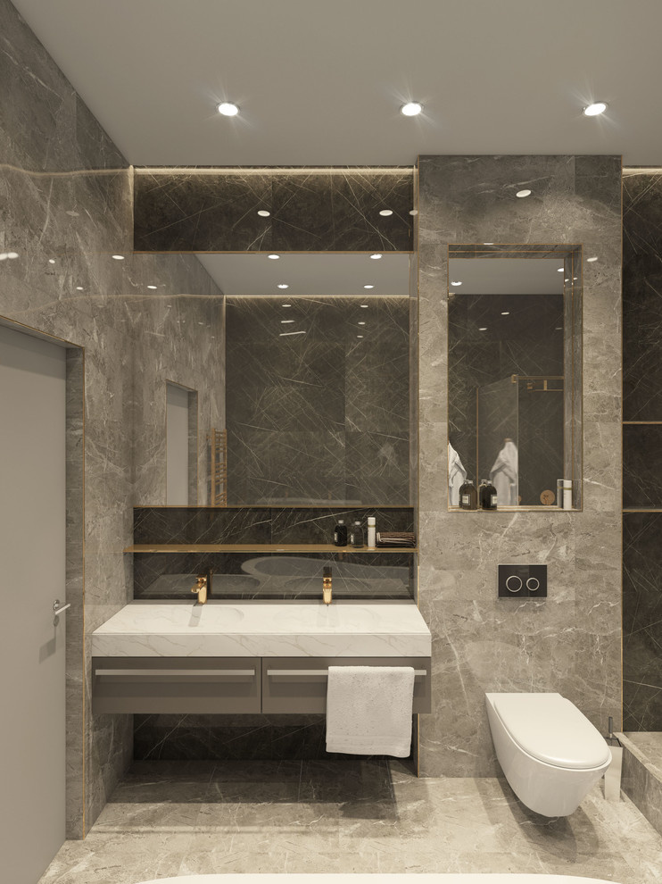 Интерьер апартаментов в MONTBLANC RESIDENCE 170 м^2