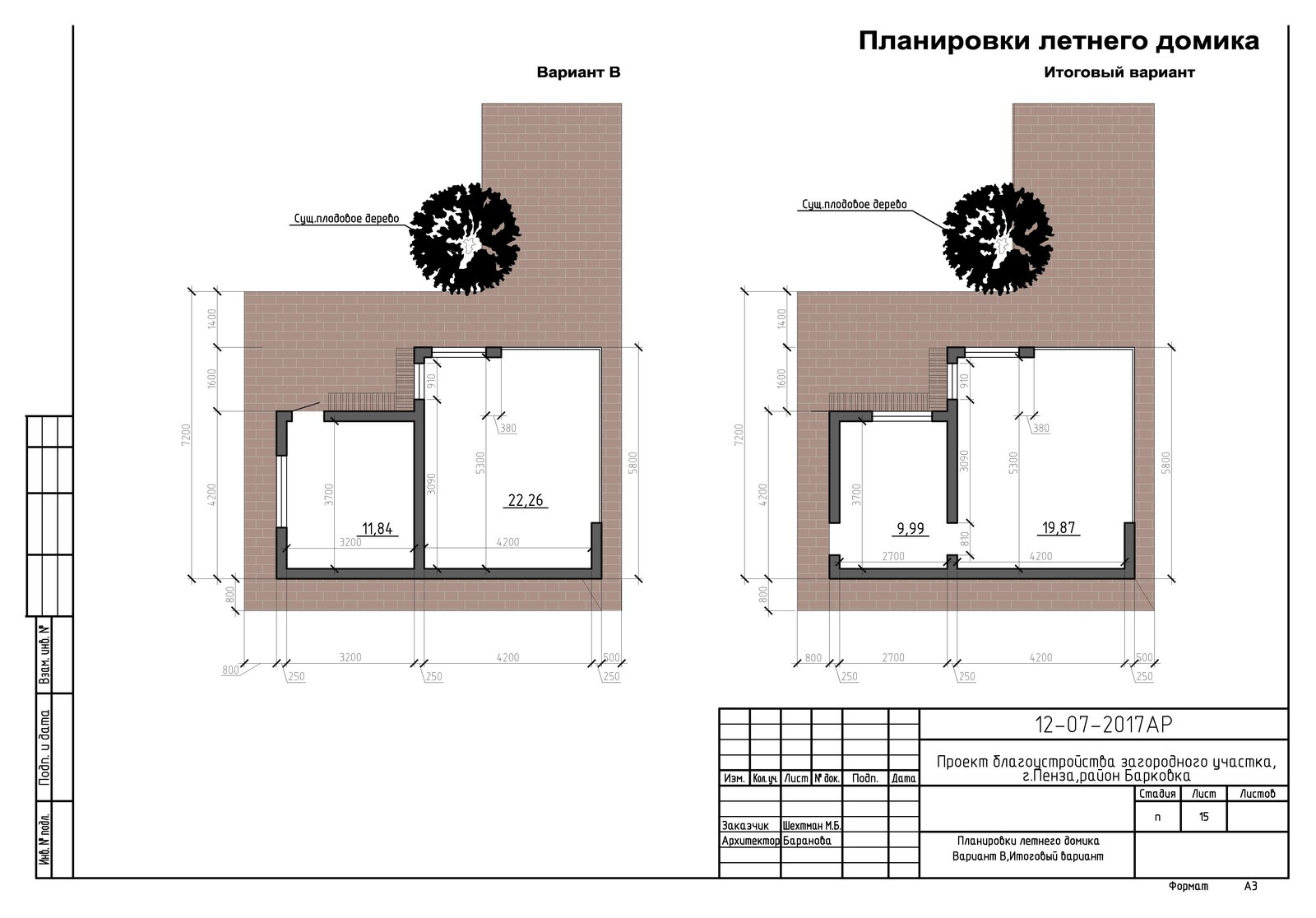 Благоустройство участка. Барковка