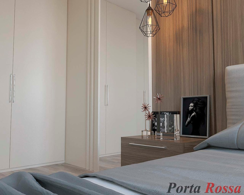 Bedroom design in Loft style