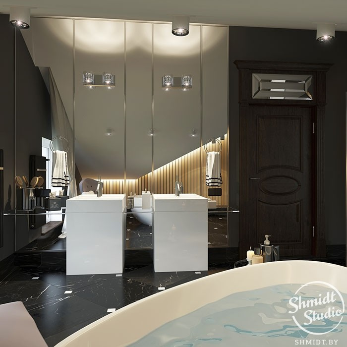 Дизайн-проект дома в стиле Ardeco, 290 м.кв.