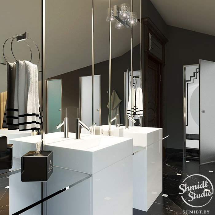 Дизайн-проект дома в стиле Ardeco, 290 м.кв.