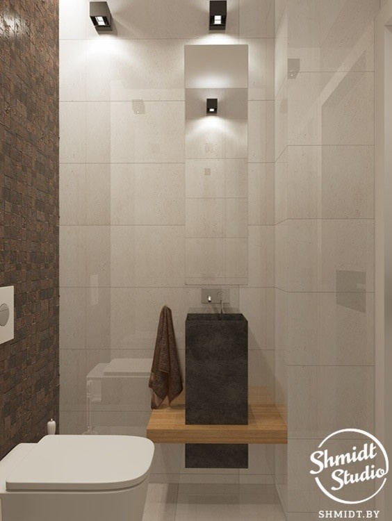Проект "Контрастный" в Пинске, 130м2
