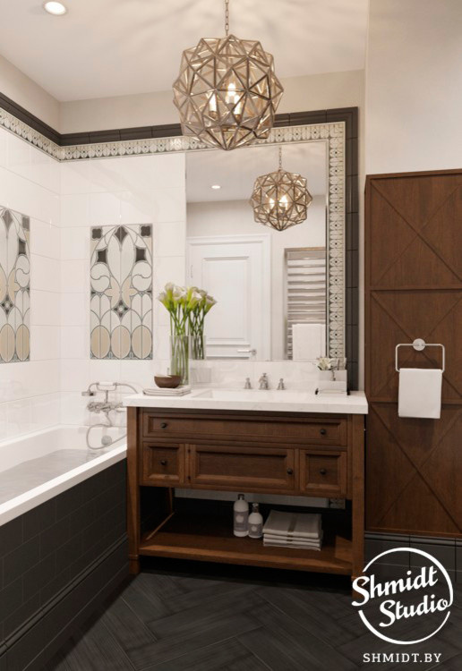 Проект "Яркий" в стиле Ardeco, Минск, 120 м.кв