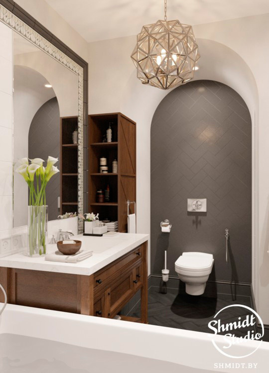 Проект "Яркий" в стиле Ardeco, Минск, 120 м.кв