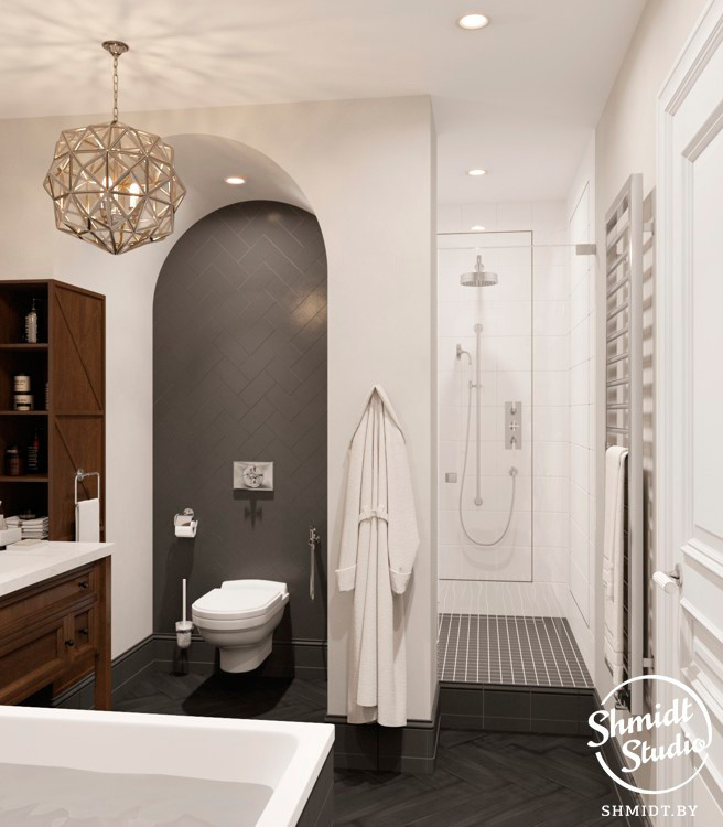 Проект "Яркий" в стиле Ardeco, Минск, 120 м.кв