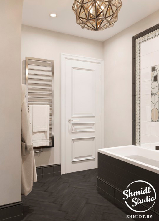 Проект "Яркий" в стиле Ardeco, Минск, 120 м.кв