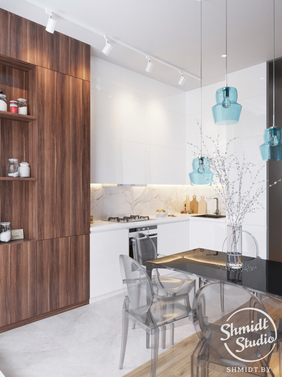 Проект интерьера "Stalinka", Минск, 70м.кв