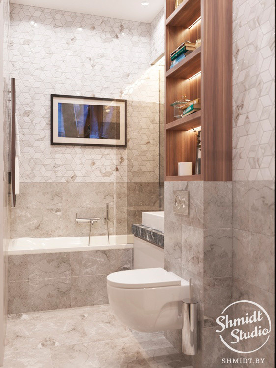Проект интерьера "Stalinka", Минск, 70м.кв