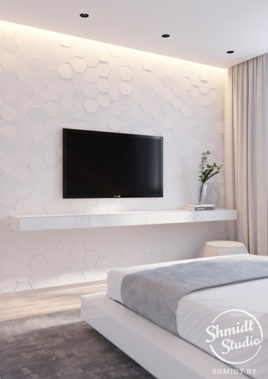 Проект интерьера "Кибер", Минск, 70м.кв