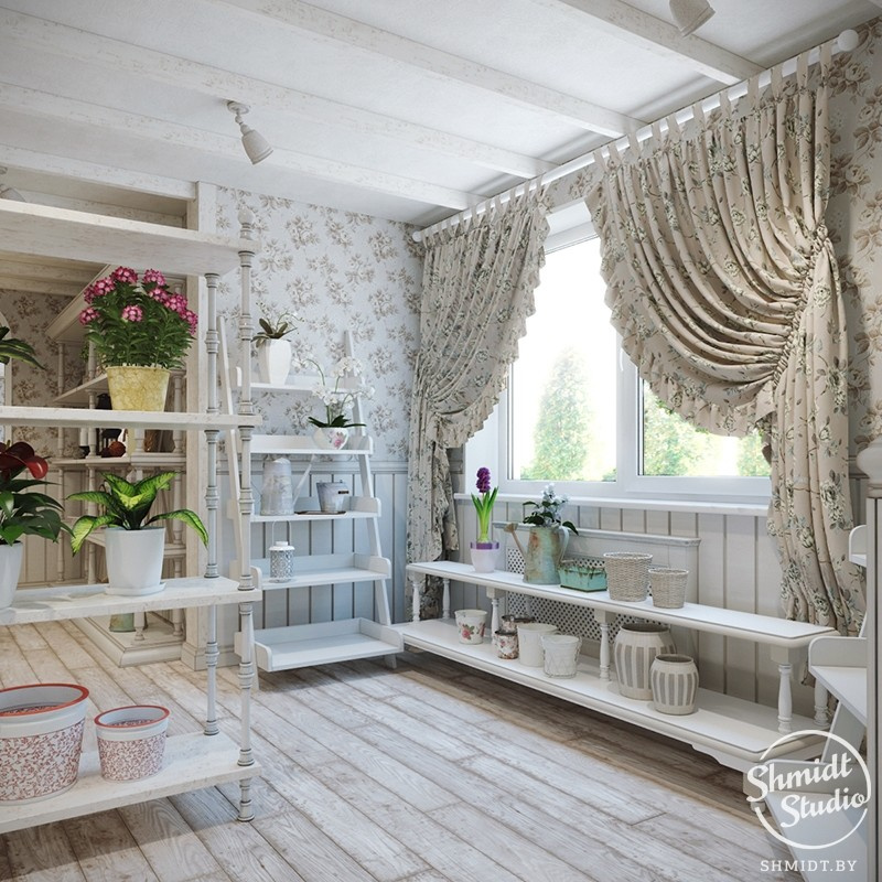 Проект цветочного магазина ArtFlora в Минске, 80 м.кв.