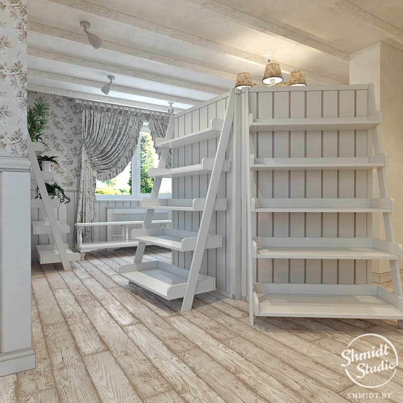 Проект цветочного магазина ArtFlora в Минске, 80 м.кв.