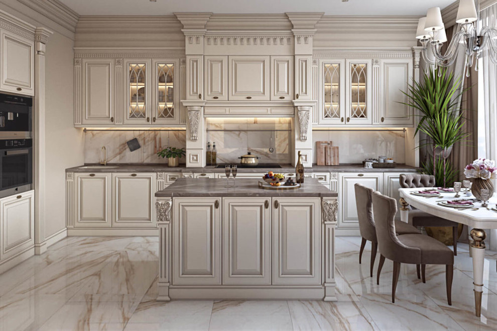 Дизайн проект дома  в стиле " Современная классика"