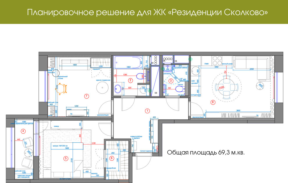 Семейный минимализм в Сколково