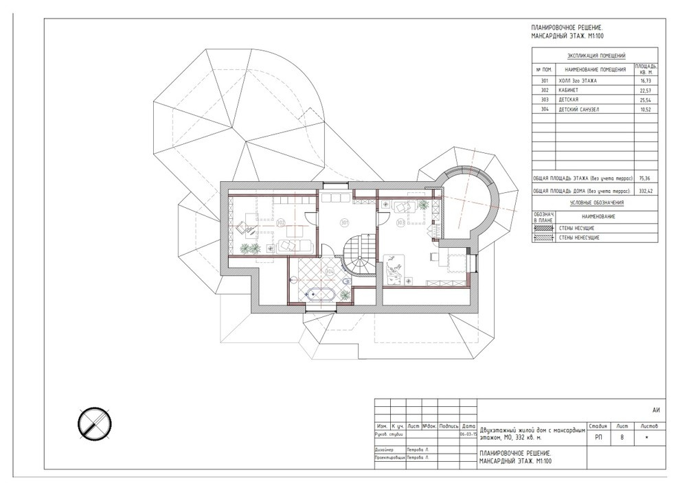 Успенский лес 1-3этаж /335m2