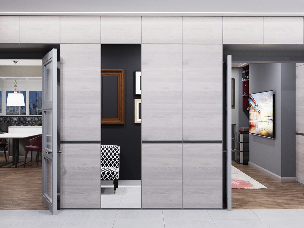 Интерьер трехкомнатной квартиры _P Apartment Interior