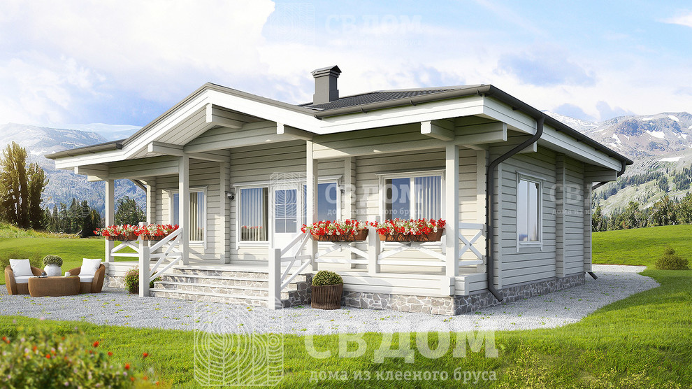 Дома из клееного бруса «СВДом»