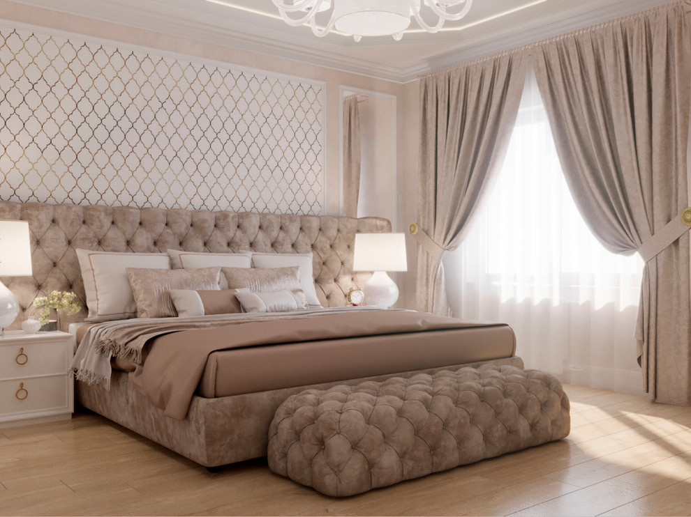 Спальня в частном доме(18,7 кв.м)