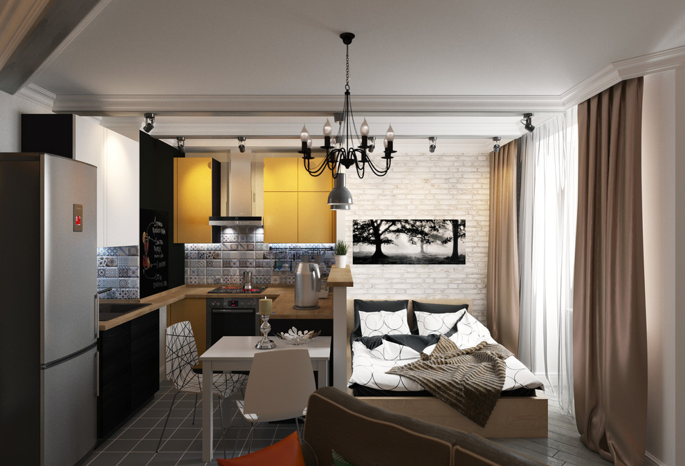Студия 34 кв.м.