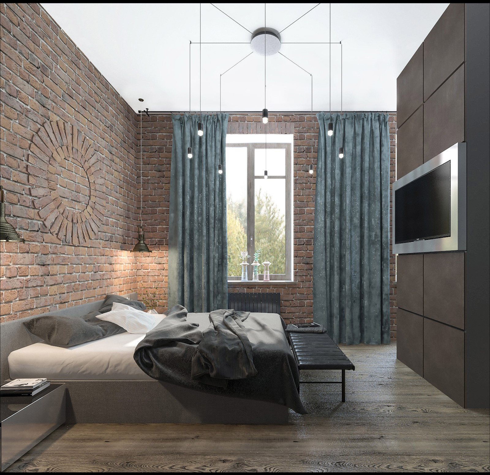 Дизайнерский лофт в ЖК "Арт" 90 м2