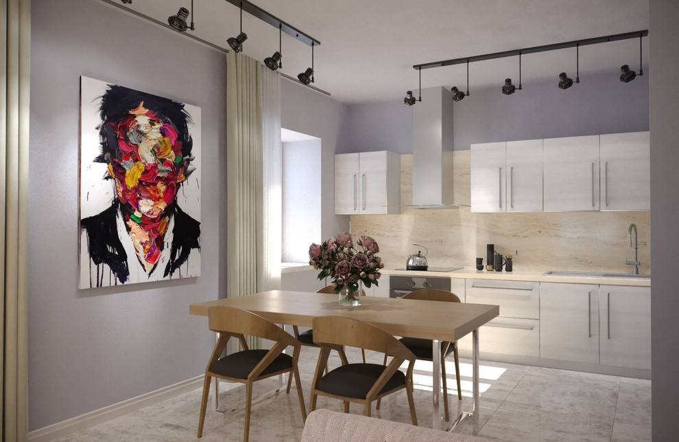 Квартира в Санкт-Петербурге 115 м² - Гостиная