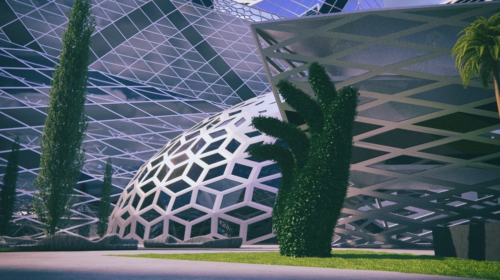 Crystal Towers - Город-небоскреб будущего