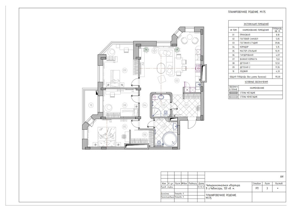Sel'skaya /115m2