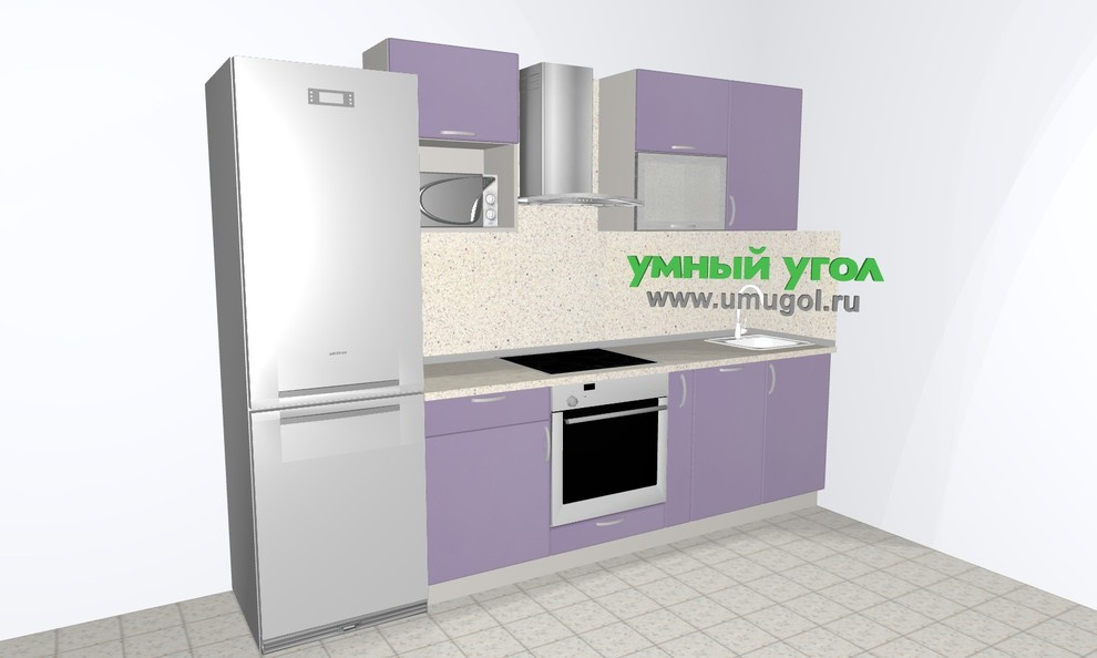 Кухонный гарнитур в двухкомнатную квартиру