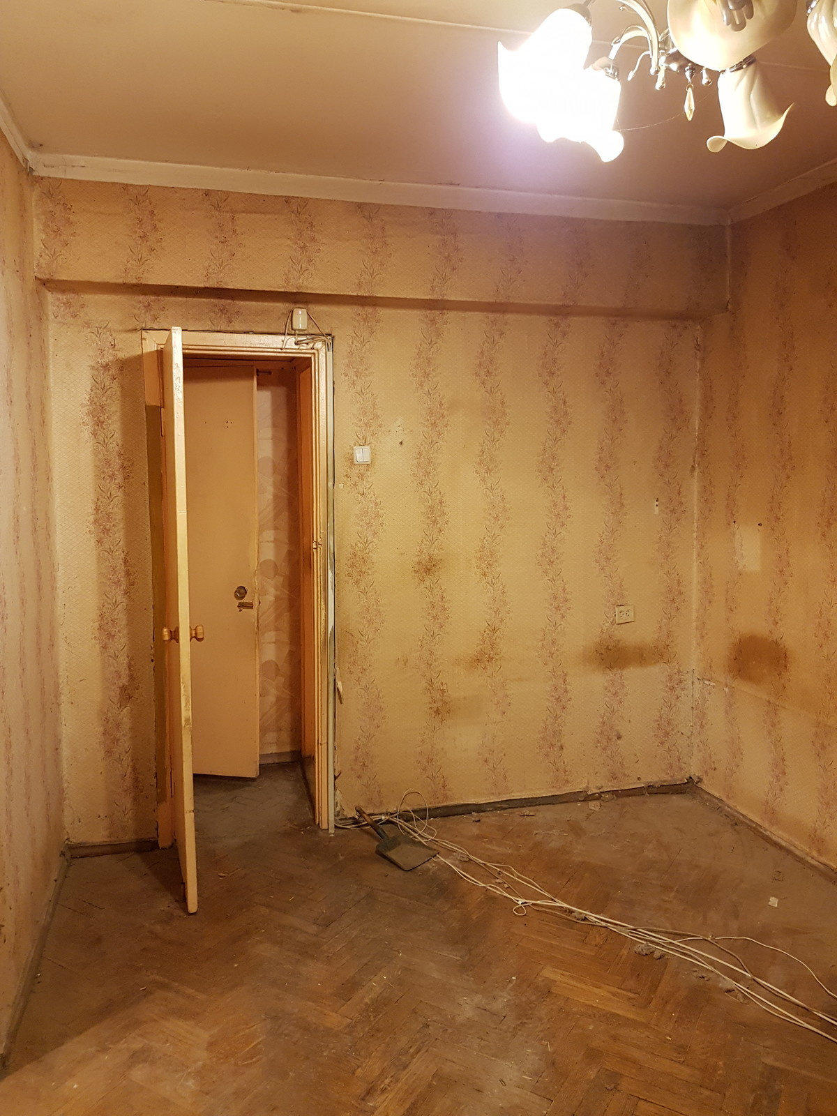 Гостиная до ремонта