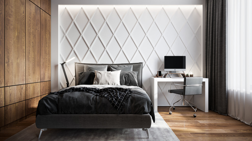 Grey and wood