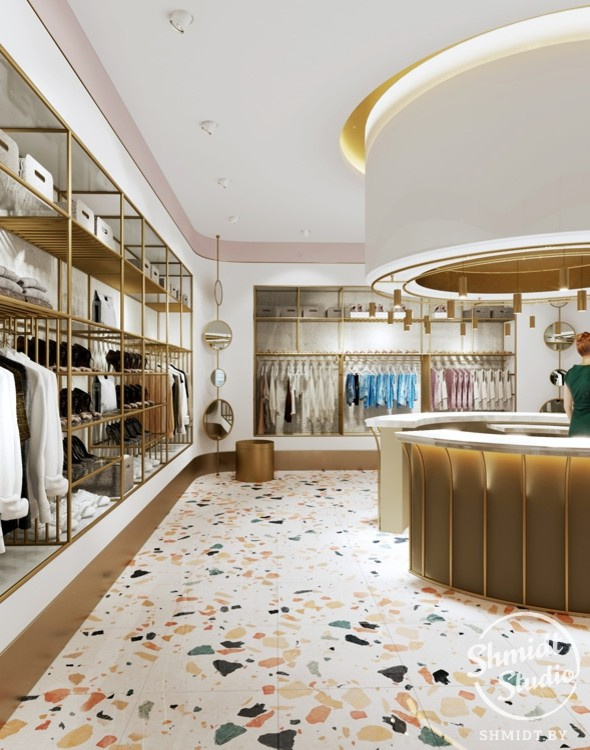 Проект интерьера Boutique