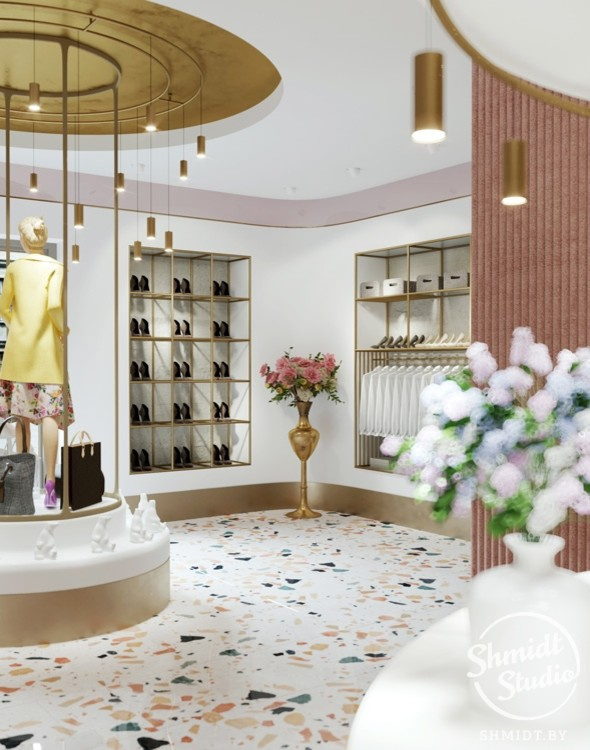 Проект интерьера Boutique