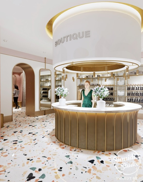 Проект интерьера Boutique
