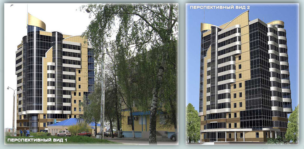 Обложка проекта: Многоквартирный жилой дом.