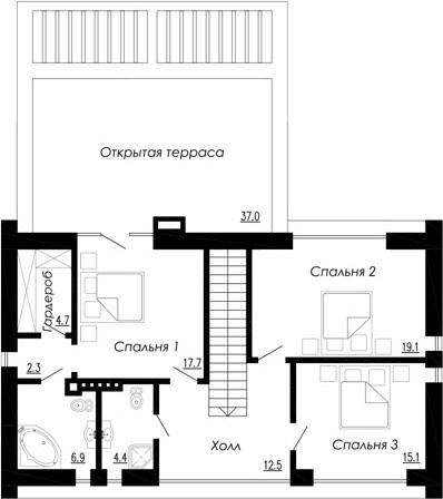 Проект современного дома