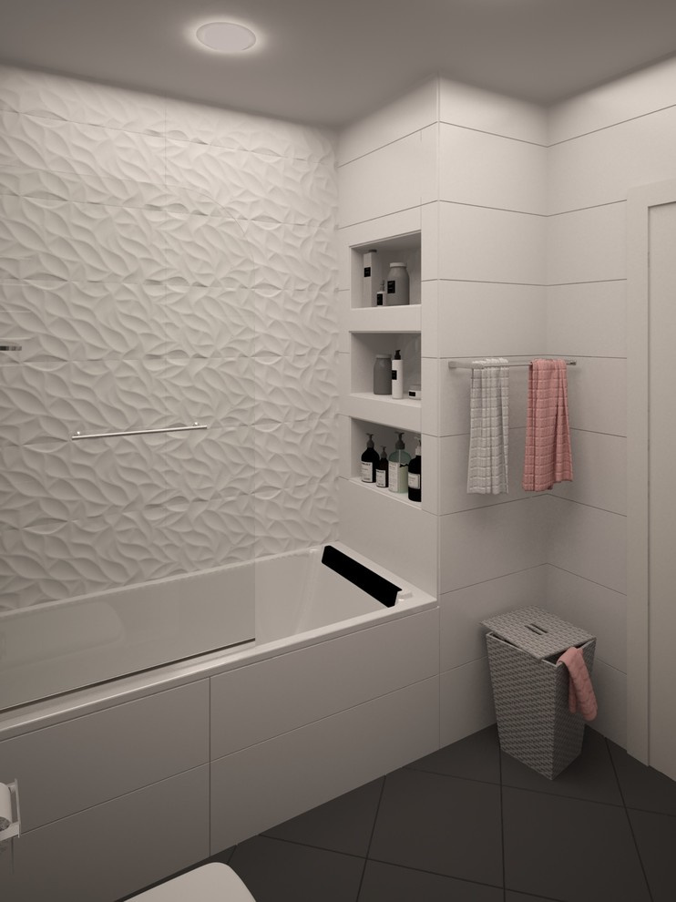 Белая ванная
