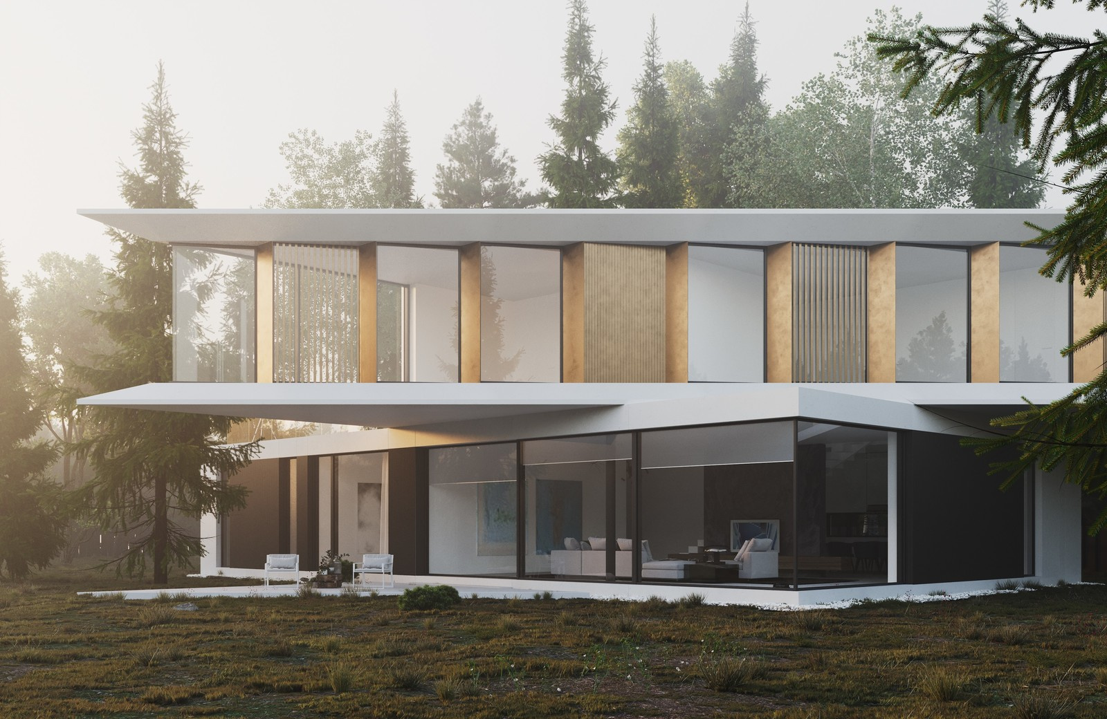 Triangular House