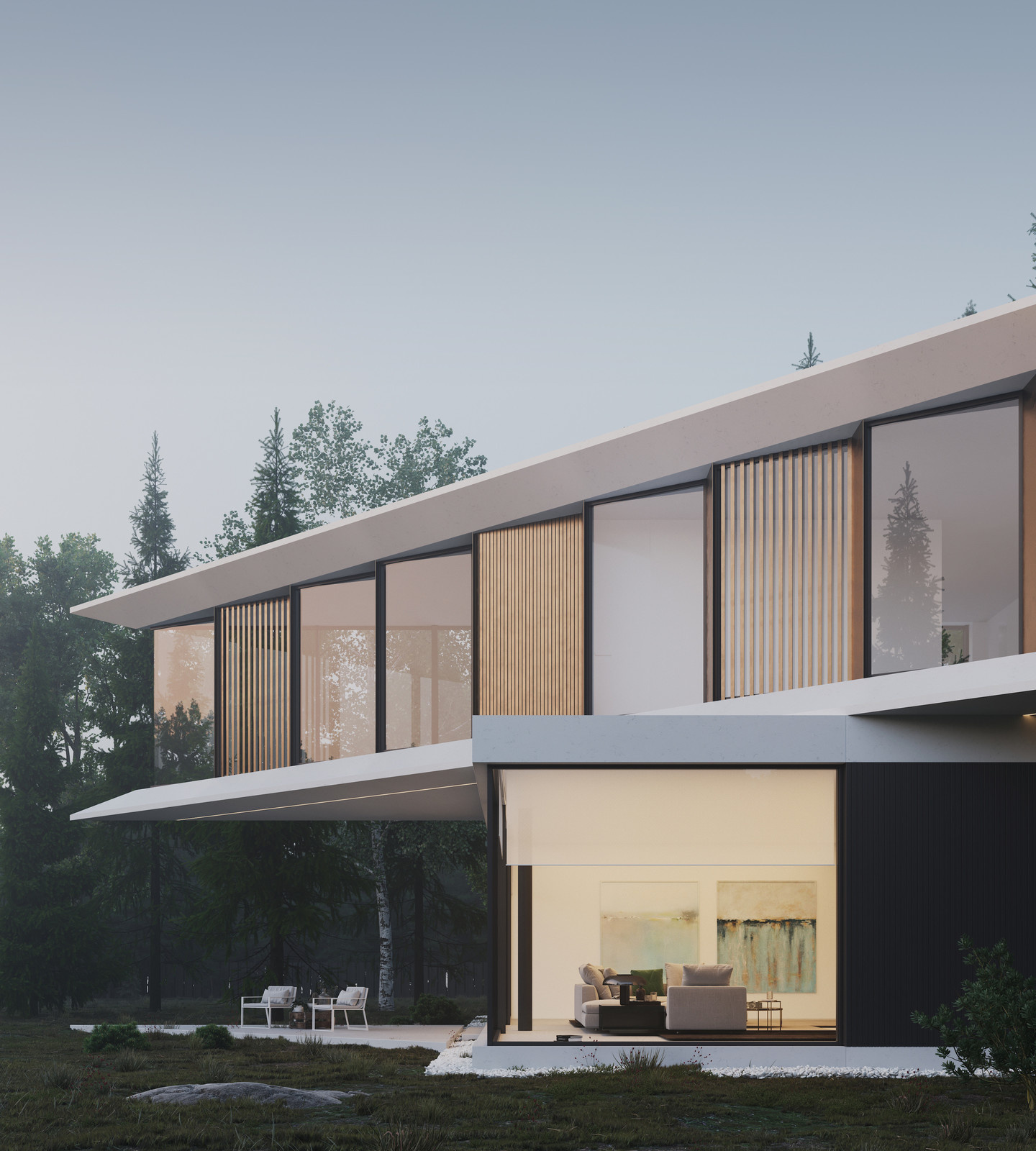 Triangular House