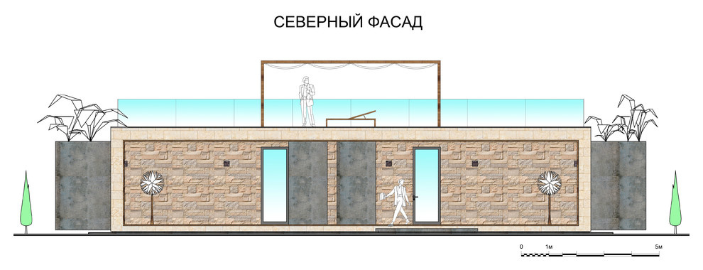 Небольшая "Южная" вилла в Крыму