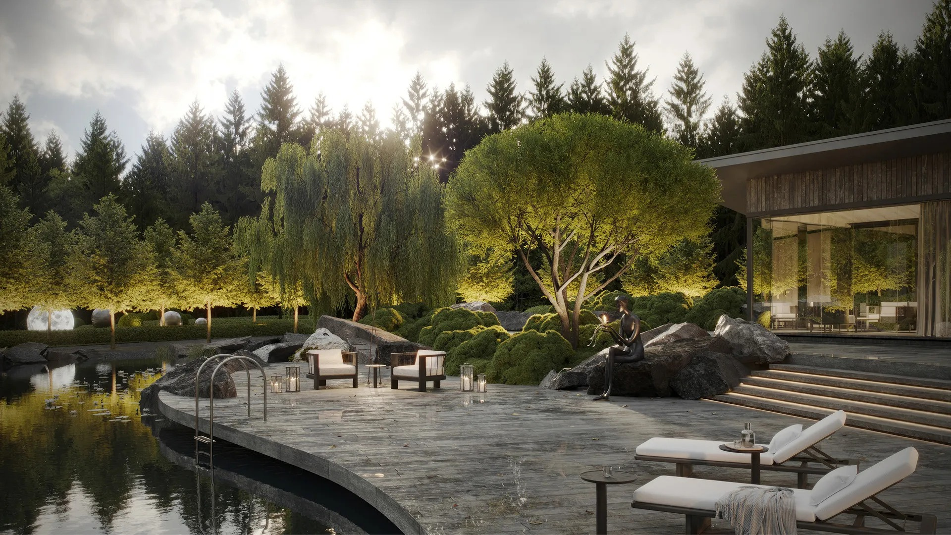 Взлетая в небо, отражаюсь в волнах