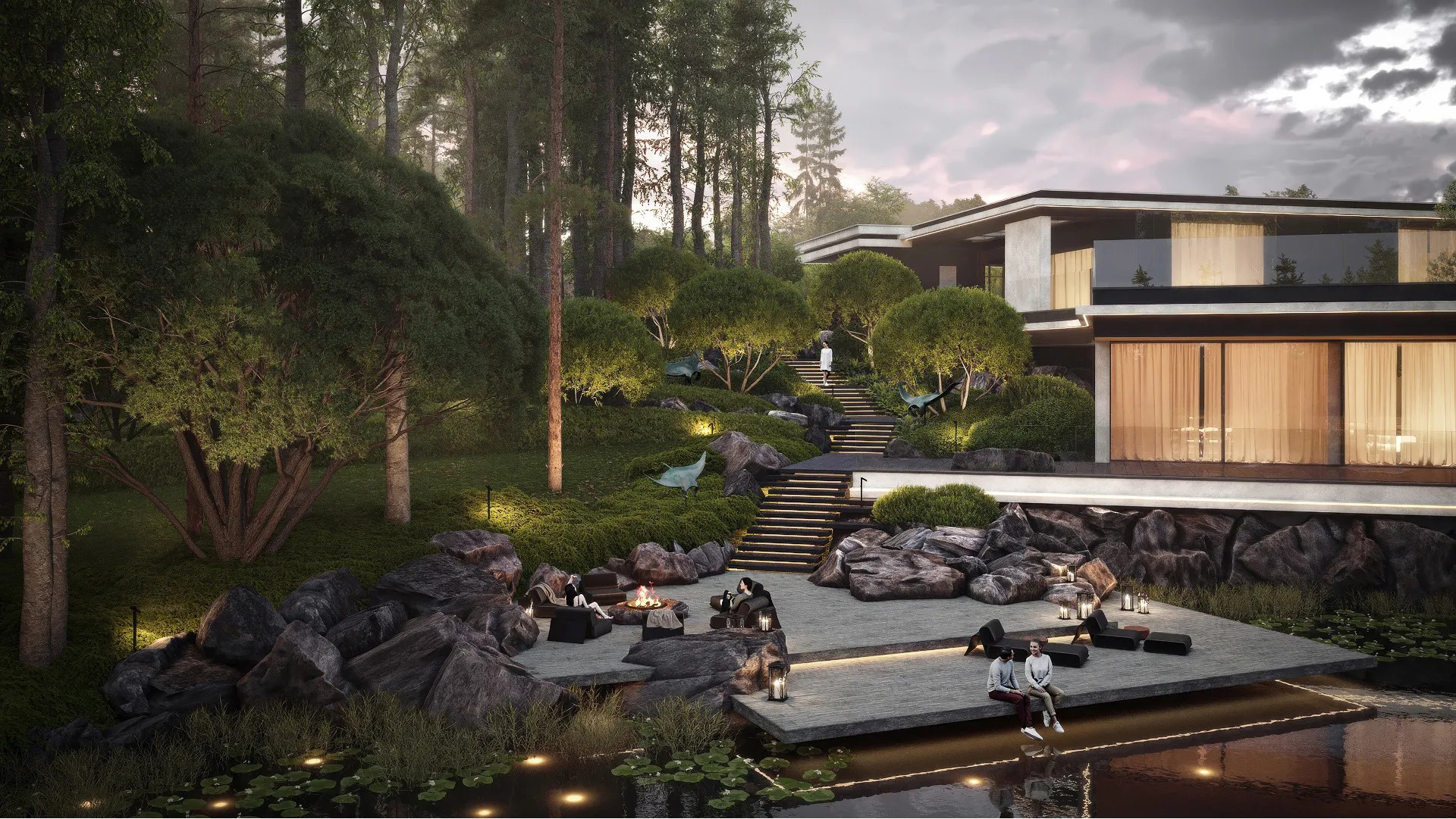 Взлетая в небо, отражаюсь в волнах