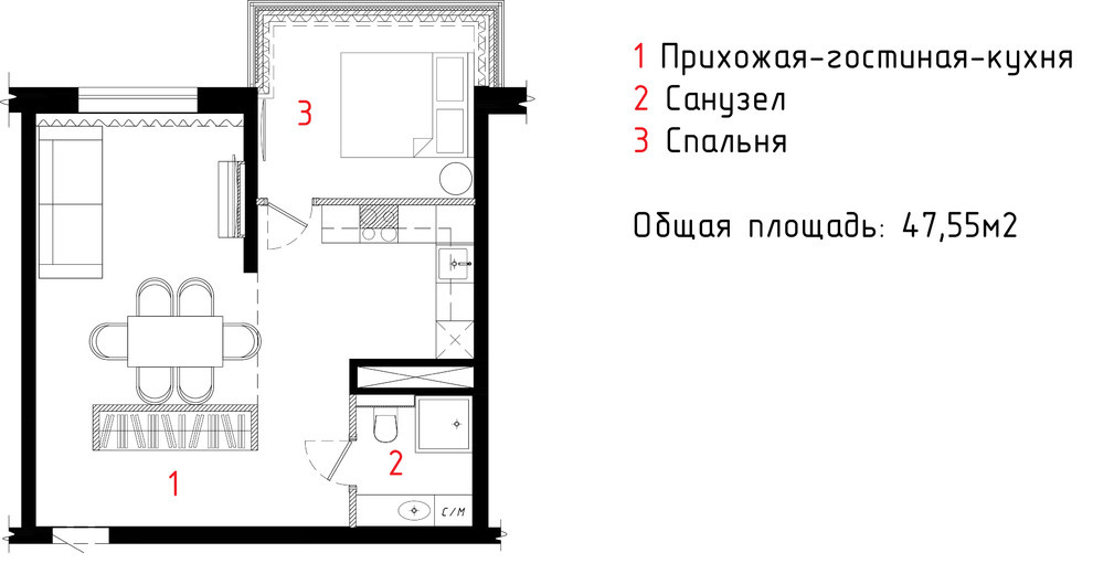 планировка квартиры
